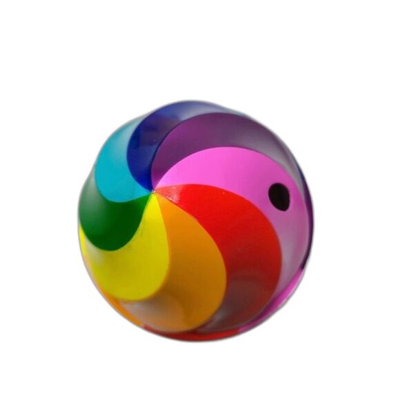 Absolut Elyx Rainbow Drinking Cup Tumbler Reusable Barware Copper with Lid - Picture 2 of 8